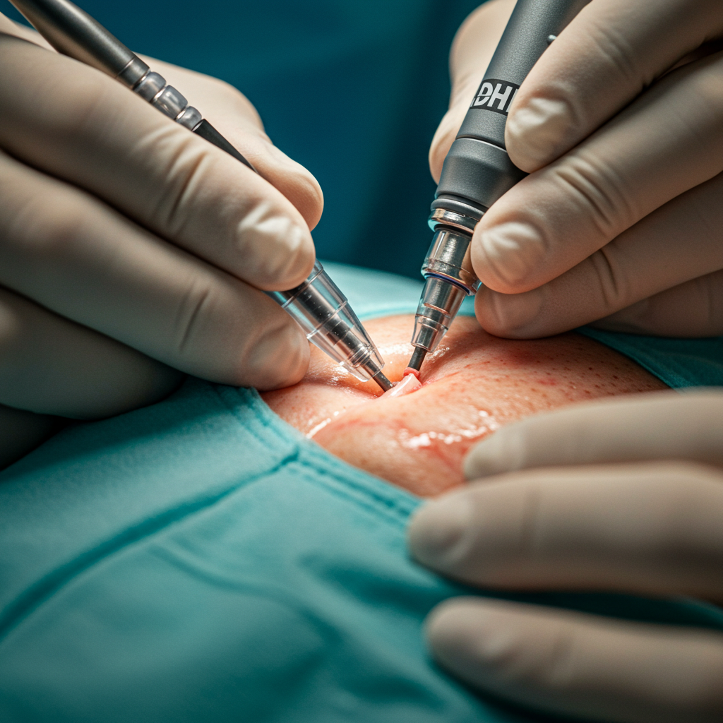 DHI-Haartransplantation – Direkte Implantation